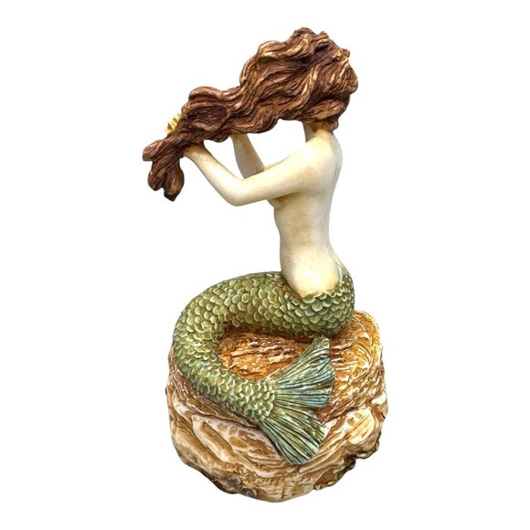 Mirari Mermaid By Tales Of Gramarye Harmony Kingdom Trinket Jewelry Box Isle - Picture 5 of 13